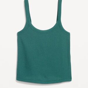 NWT OLD NAVY Ribbed Lounge Tank Top COLOR MOSS AGATE